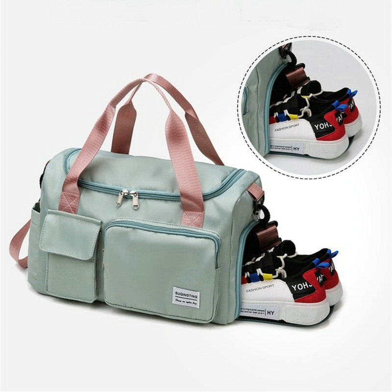 Robuste Sport- & Reisetasche mit cleverem Schuhfach. Perfekte Lösung für Sportler und Reisende.