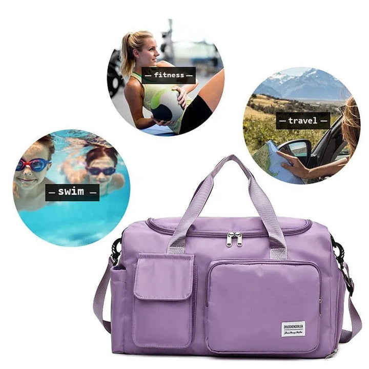 Multifunktionale Sport- & Reisetasche mit Schuhfach. Ideal für Fitness, Urlaub & Business.