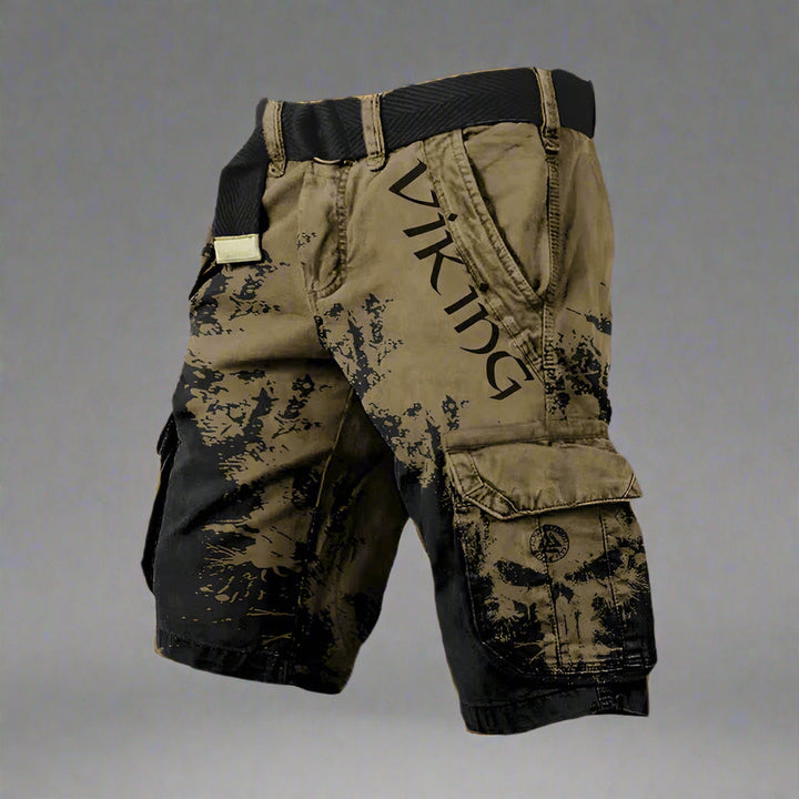 Stylische Herren Baggy Shorts für den Alltag & Reisen; bequeme Freizeit kurzehose für Herren im Sommer.