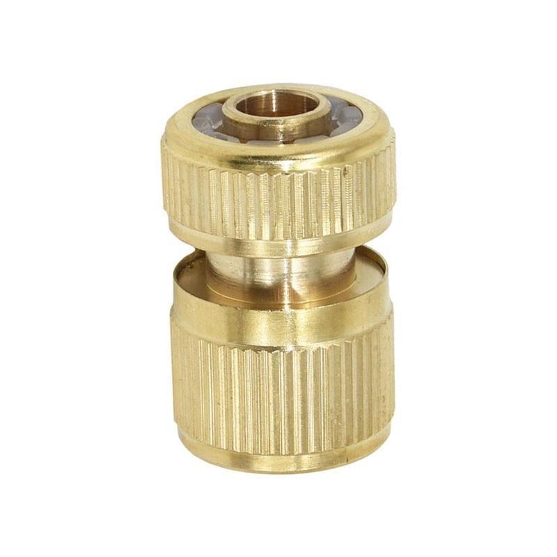 Langlebiger 16mm Messing Schlauchanschluss für robuste Gartenbewässerungssysteme; zuverlässig.