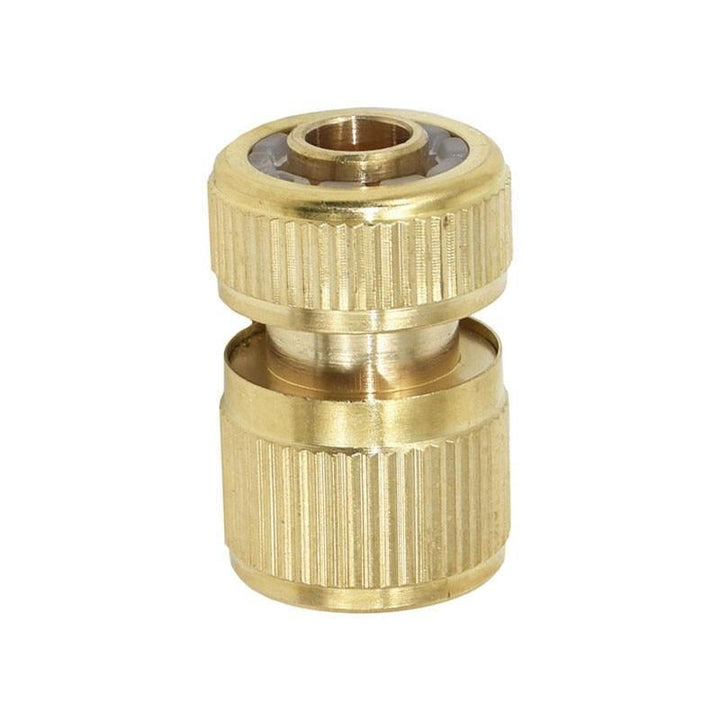 Langlebiger 16mm Messing Schlauchanschluss für robuste Gartenbewässerungssysteme; zuverlässig.