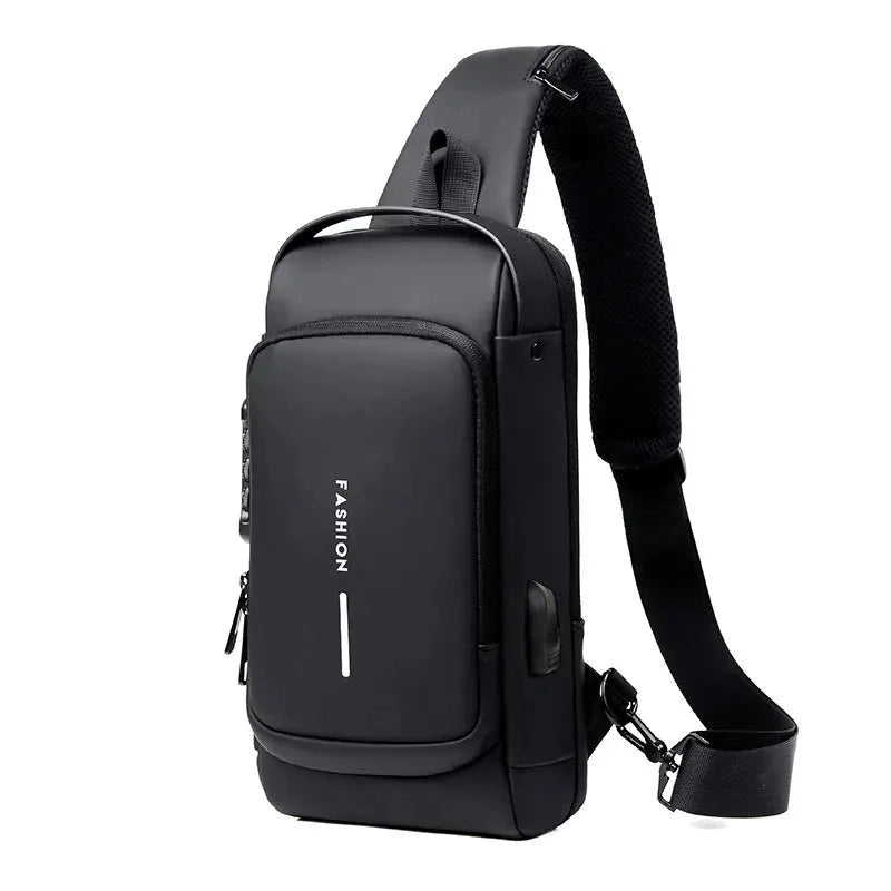 Robuster Anti-Diebstahl Rucksack für sichere Reisen und den Alltag. Versteckte Reißverschlüsse & schnittfest.