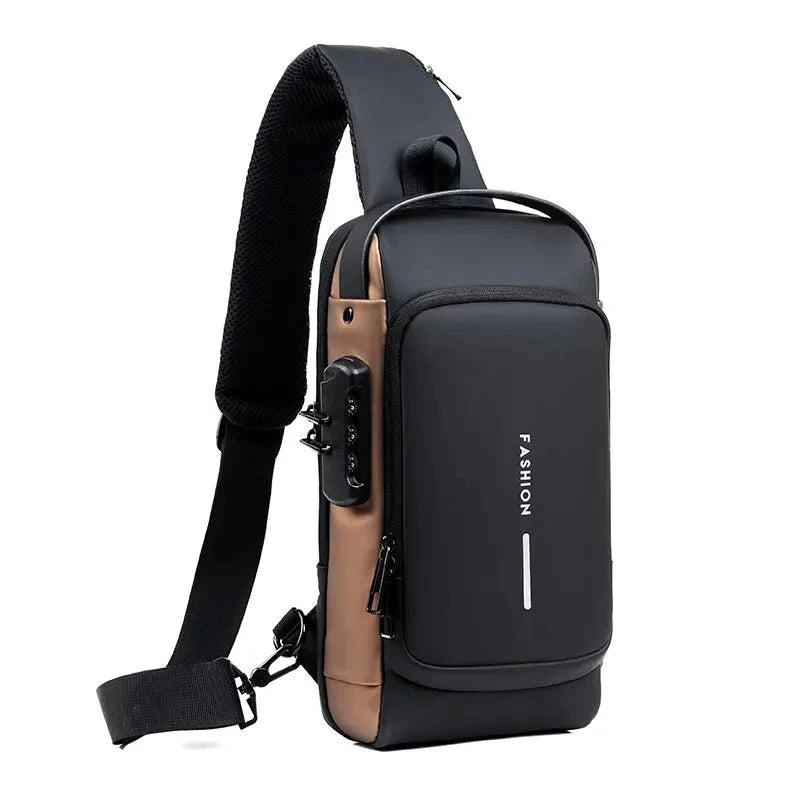 Vielseitiger Tagesrucksack, robust und stilvoll, mit integriertem Diebstahlschutz für Stadt und kurze Reisen.