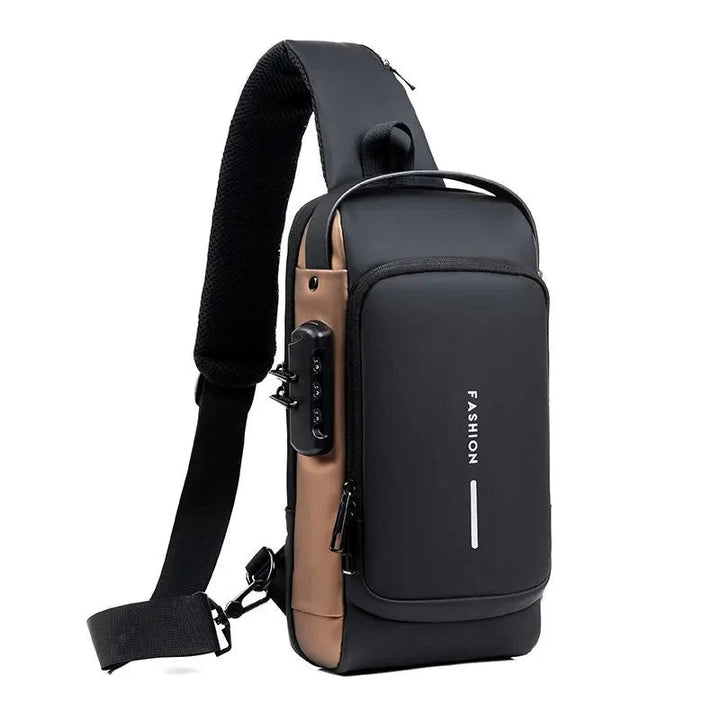 Vielseitiger Tagesrucksack, robust und stilvoll, mit integriertem Diebstahlschutz für Stadt und kurze Reisen.