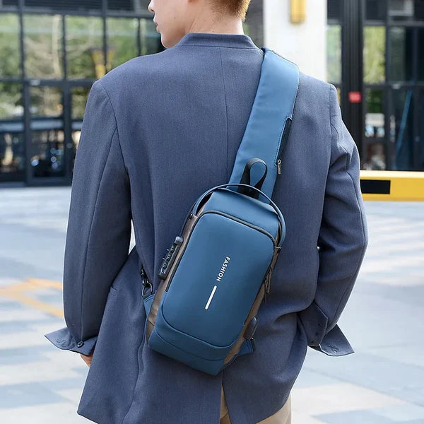 Stilvoller Reiserucksack mit Laptopfach, robustem Material und Anti-Diebstahl-Funktionen für sichere Trips.