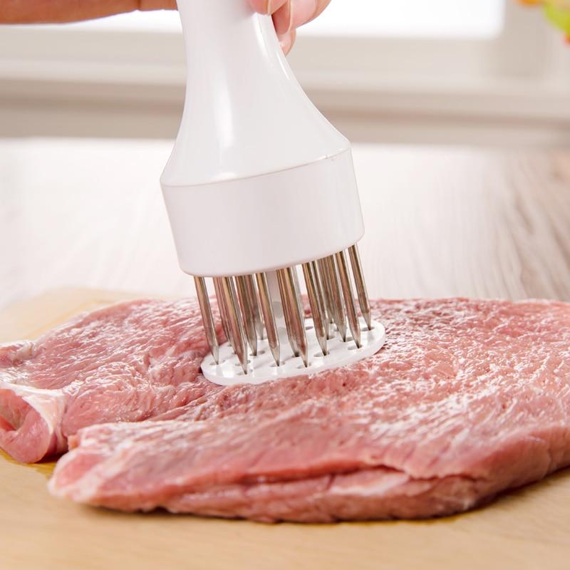 Effektiver Steakzartmacher aus Edelstahl für zartes Fleisch. Ergonomischer Küchenhelfer für Hobbyköche & Profis.