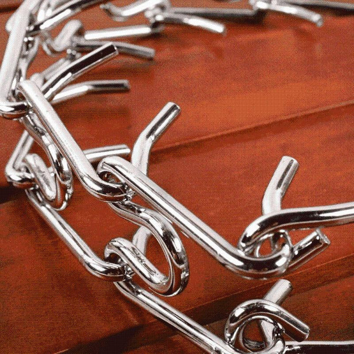 Trainingshalsband für Hunde: Sicheres Stachelhalsband für Gehorsamstraining & Gassi.