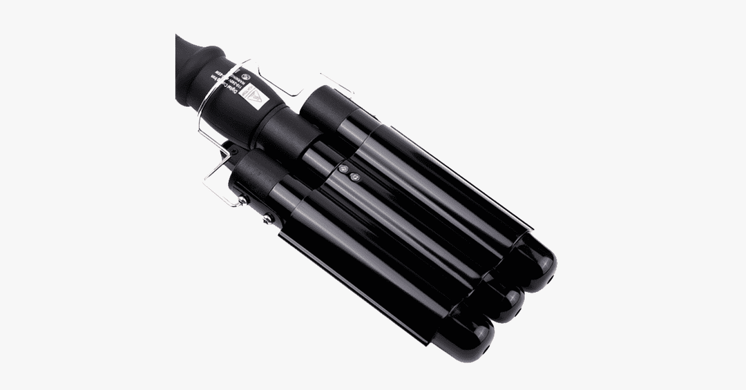 Eleganter rosa Lockenstab für Damen, ideal für definierte Locken und voluminöse Frisuren. Mit präzisem LCD-Display.