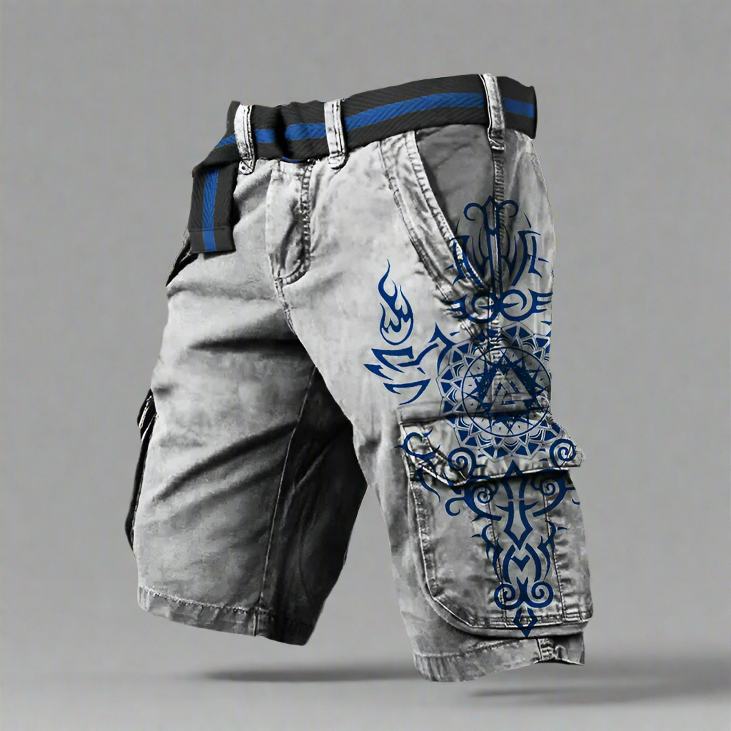 Goldfarbene Premium Herrenshorts, atmungsaktiv & alltagstauglich. Perfekte kurze Hosen für den Sommer.