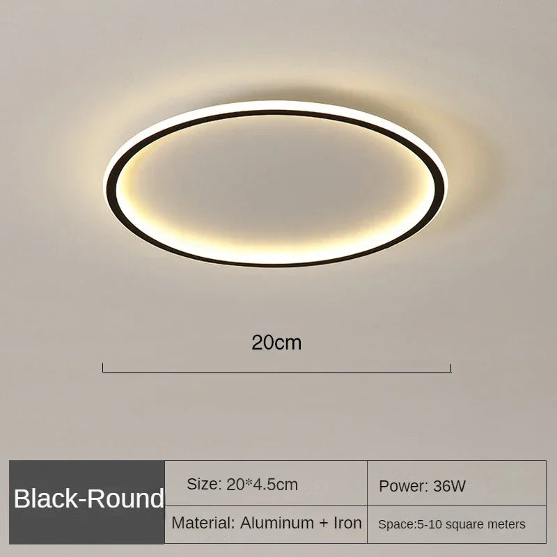 Moderne Design-Deckenleuchte, dimmbare LED, skandinavisch für stilvolle Akzente im Wohnbereich.