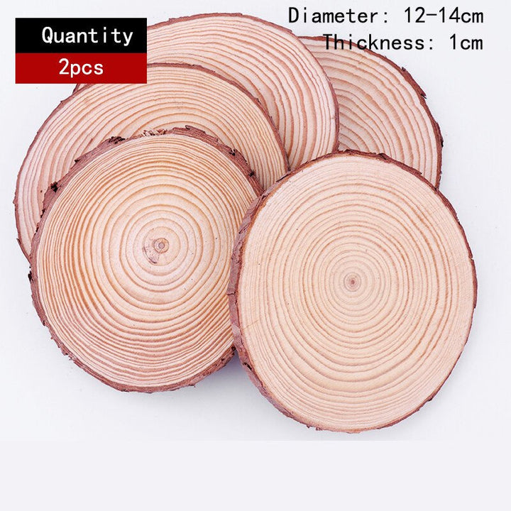 Umweltfreundliche Untersetzer aus robusten Holzscheiben. Natürlicher Schutz für Tische & Möbel.