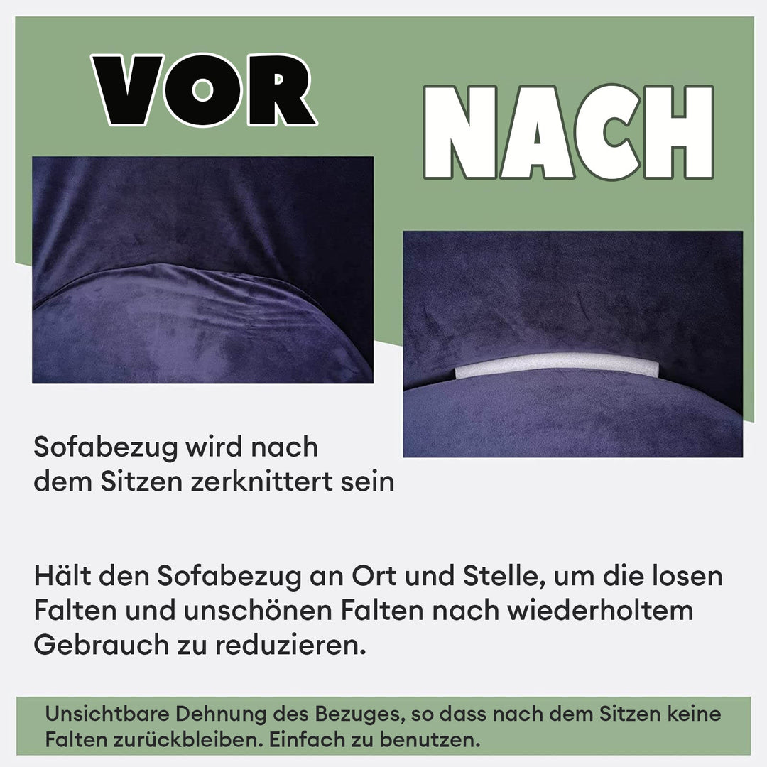 Wohnzimmer-Zubehör: Rutschfeste Schaumstoff-Stäbe halten Sofabezüge & Schonbezüge sauber und an Ort und Stelle.
