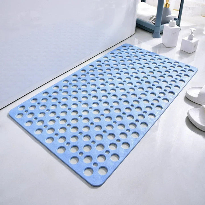 Moderne, pflegeleichte Duschmatte in dezentem Design für mehr Hygiene und Komfort im Badezimmer.
