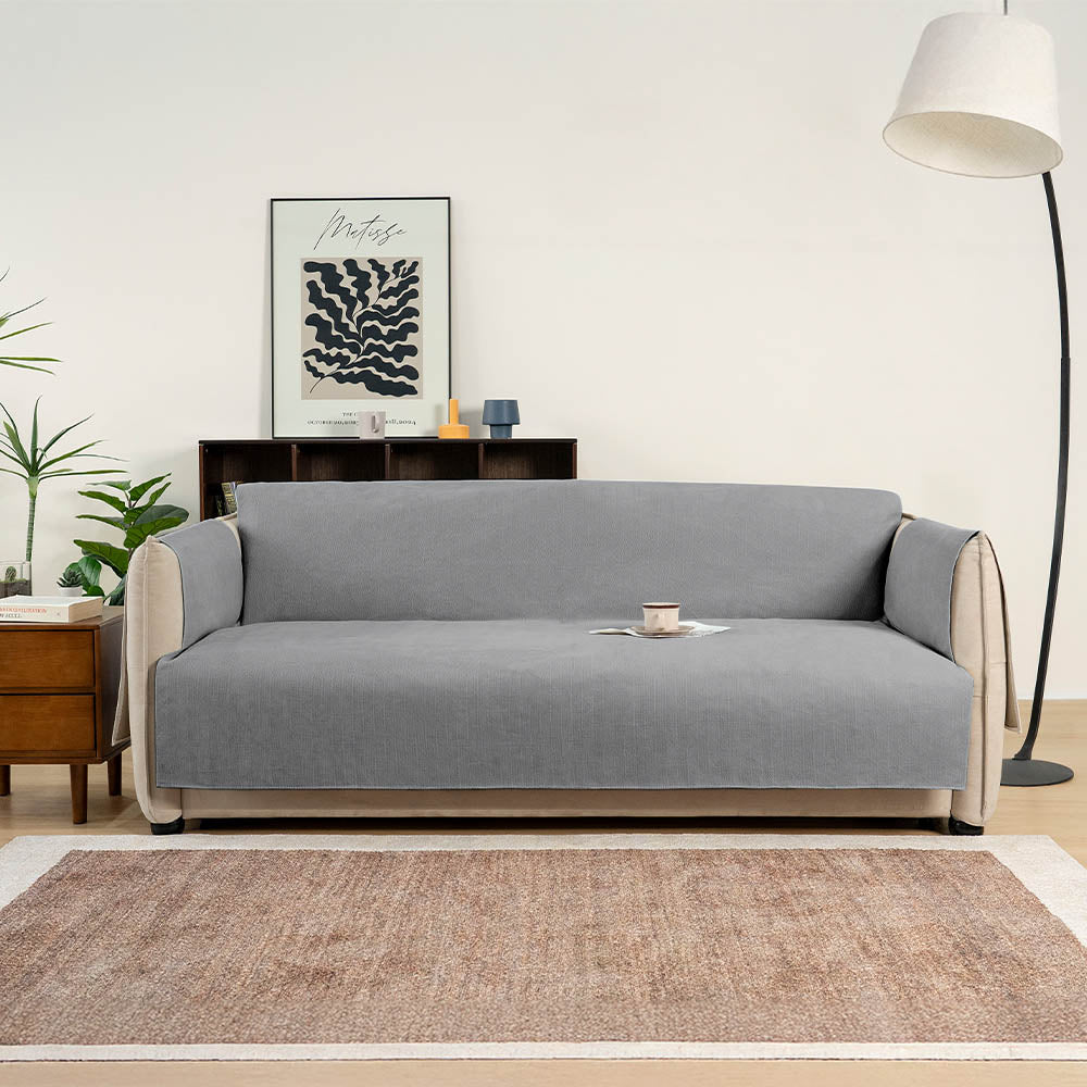 Perfekter Couchschutz: wasserdichter und rutschfester Sofabezug aus Chenille, waschbar und robust.