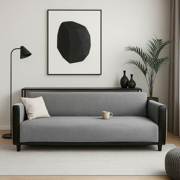 Stilvoller Sofabezug aus Chenille, rutschfest & wasserdicht. Langlebiger Schutzbezug für Ihr Sofa.