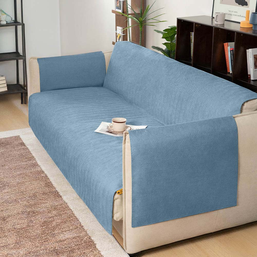 Rutschfester Sofabezug in Premium-Qualität, wasserdicht. Chenille für besten Möbelschutz.