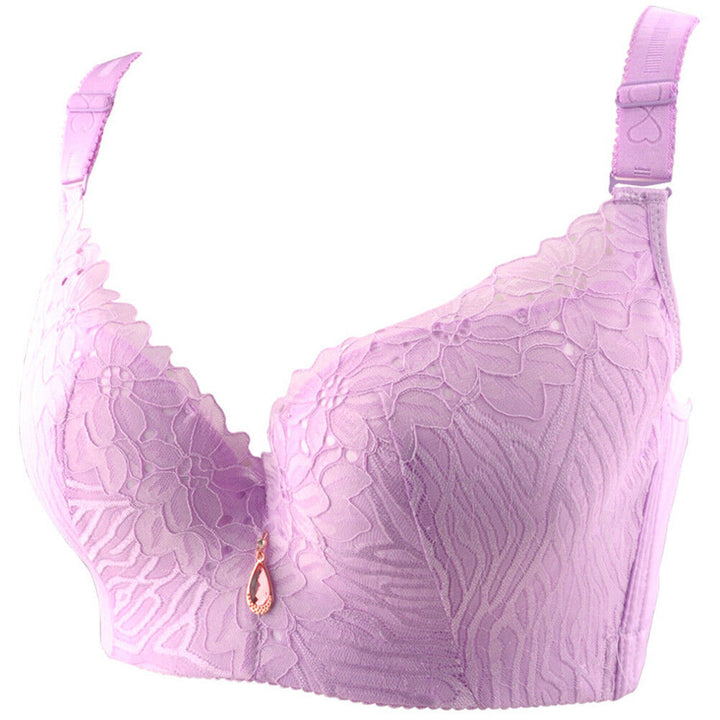 Eleganter Minimizer BH mit Push-up für Damen, Plus-Size & verführerischer Spitze.