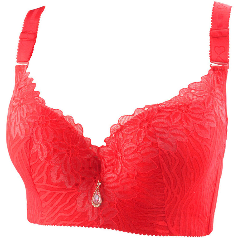 Bequemer Plus-Size Bügel BH für Damen, Minimizer, Push-up & feine Spitzendetails.