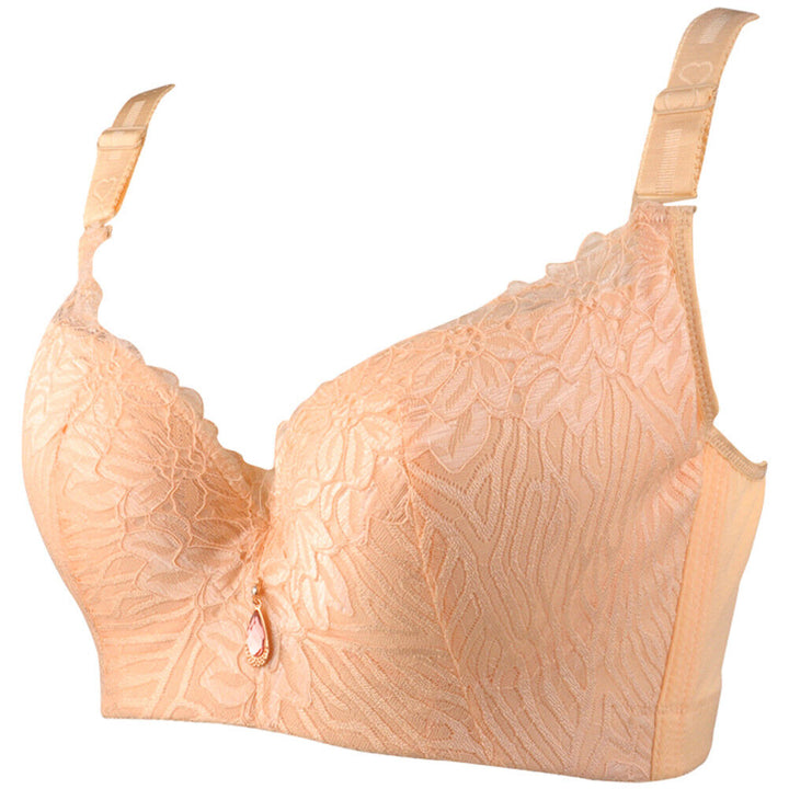 Damen Unterwäsche: Plus-Size BH mit Bügel, Minimizer-Funktion, Push-up & femininer Spitze.
