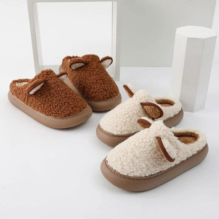 Warme Hausschuhe für Damen, flauschig und gemütlich, ideal für entspannte Tage zu Hause.