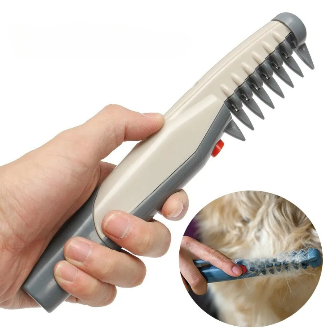 Sanfter Tierfellpflege-Trimmer für Hunde & Katzen, entfernt Knoten & Verfilzungen effektiv.