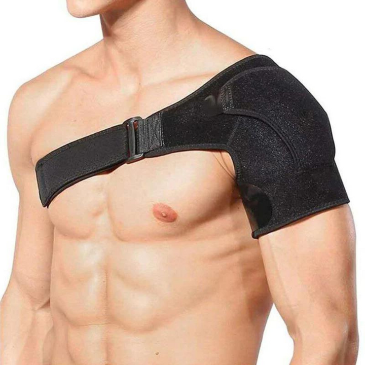 Komfortable Schulterstütze für Sport, Therapie & Alltag, fördert Schmerzlinderung und stabilisiert die Schulter.