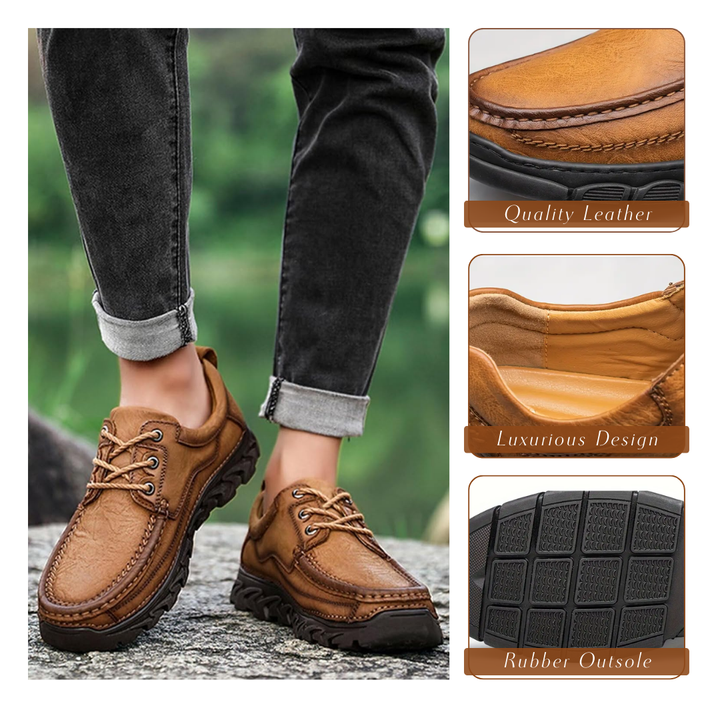 Detailansicht eleganter Herren Business Schnürschuhe, klassisch & hochwertig verarbeitet für professionelle Looks.