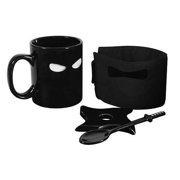 Stylische Ninja Kaffeetasse aus Keramik. Dein geheimer Begleiter für morgendlichen Kaffee oder gemütlichen Tee.