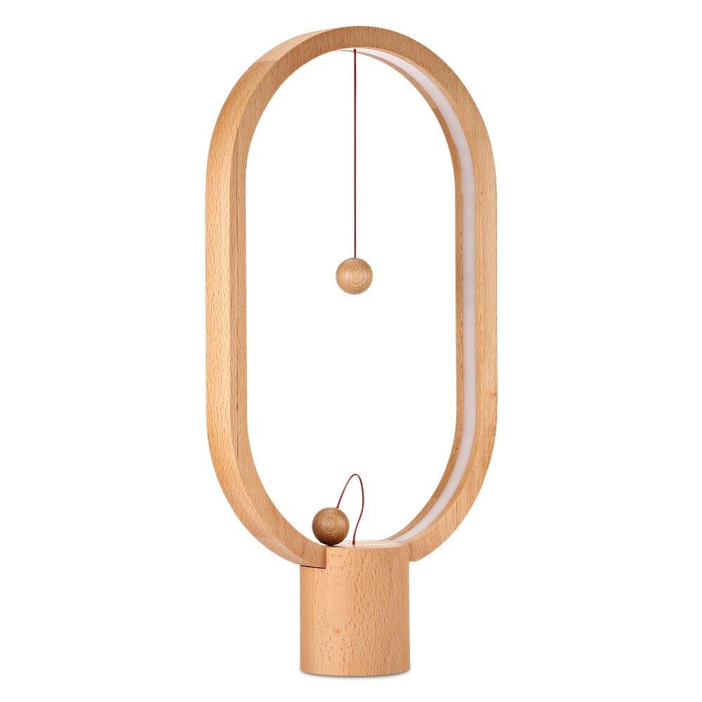 Moderne LED-Tischlampe mit innovativem Magnetschalter und warmweißem Licht für gemütliche Atmosphäre.
