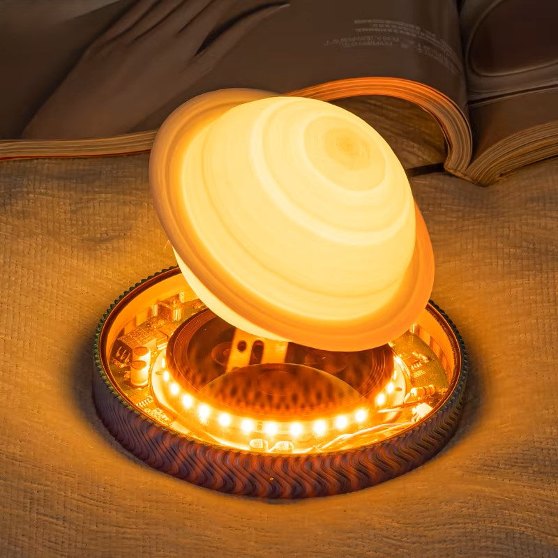 Magische Saturn Levitationslampe. 3D-Optik, schwebend, mit drei verschiedenen Beleuchtungsmodi für Ihr Zuhause.