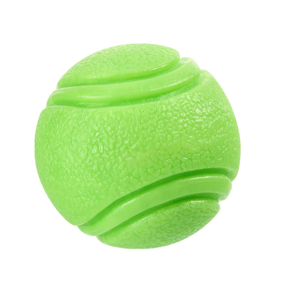 Quietschender Wasserball für Hunde: Das schwimmfähige Kauspielzeug sorgt für interaktiven Spielspaß.