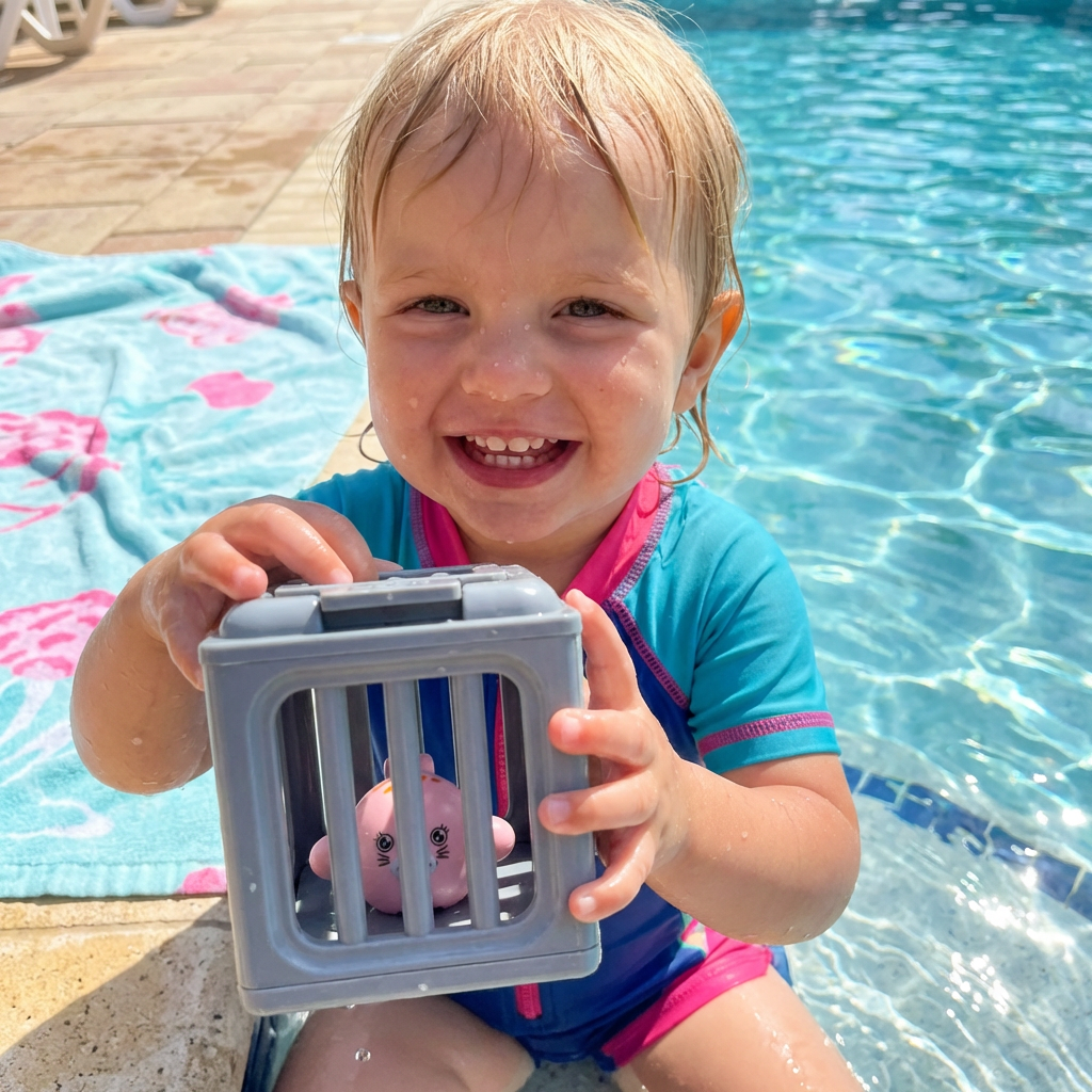 Robustes & farbenfrohes Kinder Tauchspielzeug Set, ideal für langanhaltenden Spielspaß & Wasseraktivitäten.