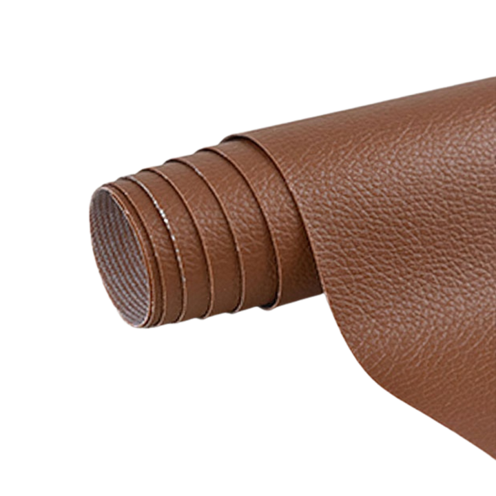 Einfache Anwendung: Selbstklebender Reparaturflicken für Ledermöbel & Kleidung.
