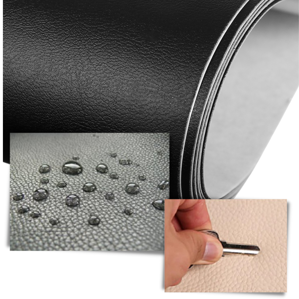 Einfacher DIY Lederreparaturflicken, selbstklebend für Sofa, Auto & Kleidung.
