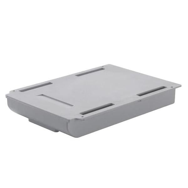 Leicht zugänglicher selbstklebender Schubladenorganizer für schnellen Zugriff auf Büromaterial.