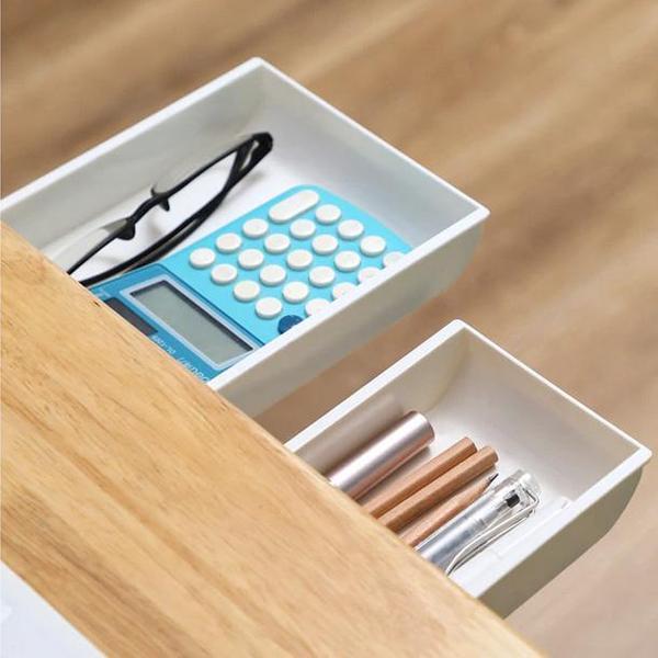 Robuster Untertisch-Schubladenorganizer, ideal für Schreibtisch und Bürobedarf im Homeoffice.