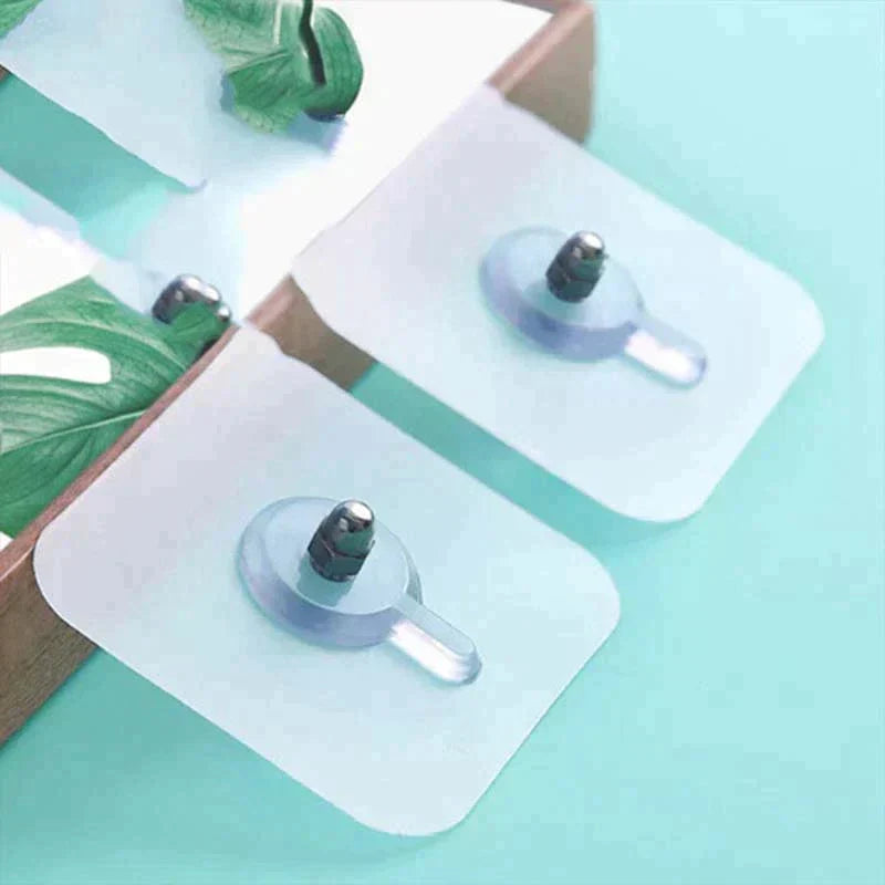 Moderner selbstklebender Wandhaken für eine aufgeräumte Küche; stabil, einfach zu installieren, langlebig.