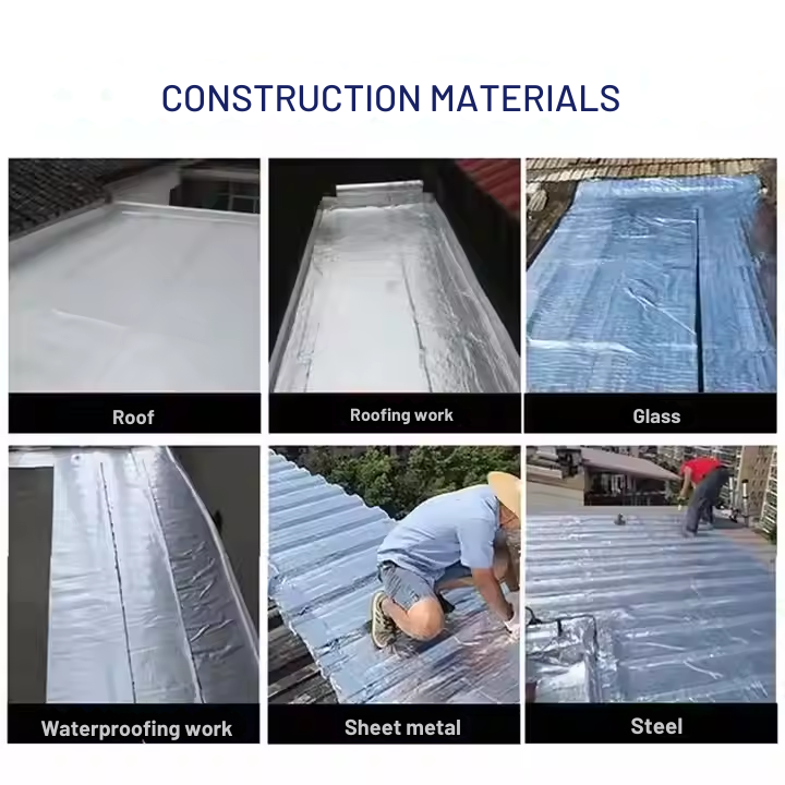 Hand appliziert Dichtband auf undichte Stelle. Einfache Anwendung für schnelle, wasserdichte Leckreparatur.