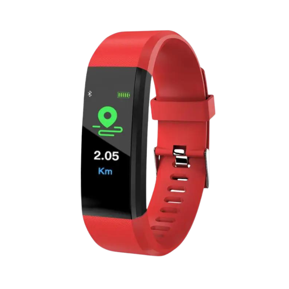 Senioren-Fitnessuhr für mehr Wohlbefinden, mit Herzfrequenz- & Schlaf-Tracking. Modernes Design.