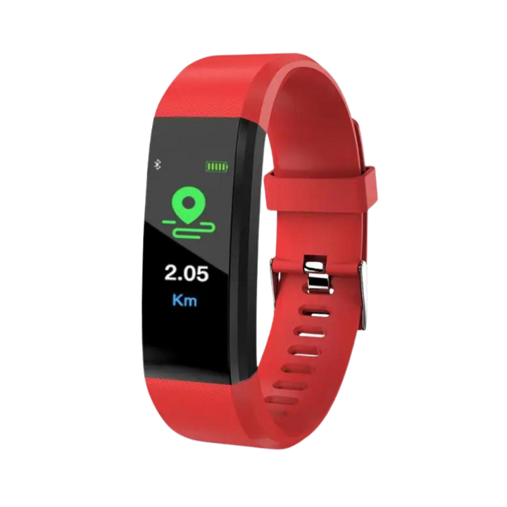 Senioren-Fitnessuhr für mehr Wohlbefinden, mit Herzfrequenz- & Schlaf-Tracking. Modernes Design.