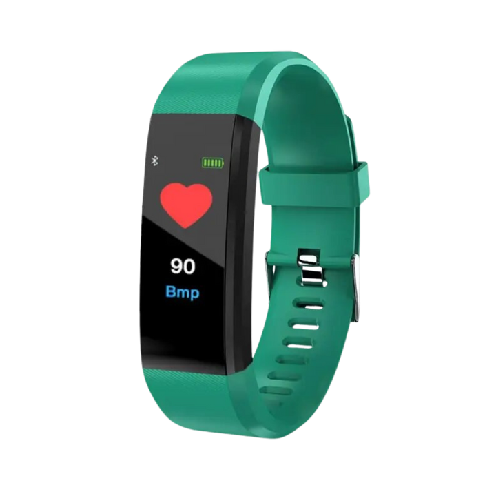 Smartes Armband für Senioren: Blutdruckmessung, Herzfrequenzüberwachung & detailliertes Aktivitätstracking.