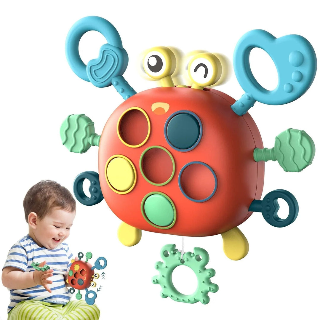 Sensorisches Montessori Babyspielzeug zur Förderung von Entwicklung & Motorik.