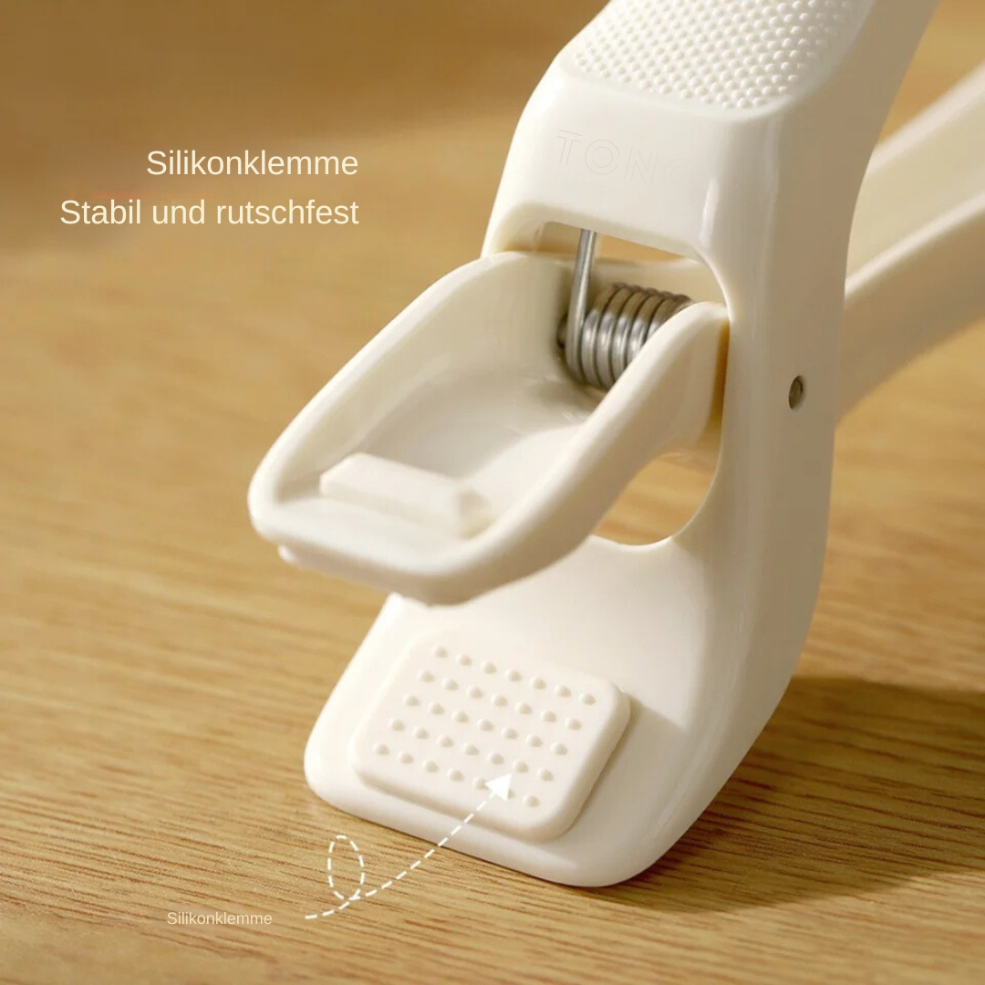 Silikon Topfgriff & Schalengriff in Grün. Ergonomischer Anti-Hitze Küchenhelfer für sicheres Kochen und Servieren.