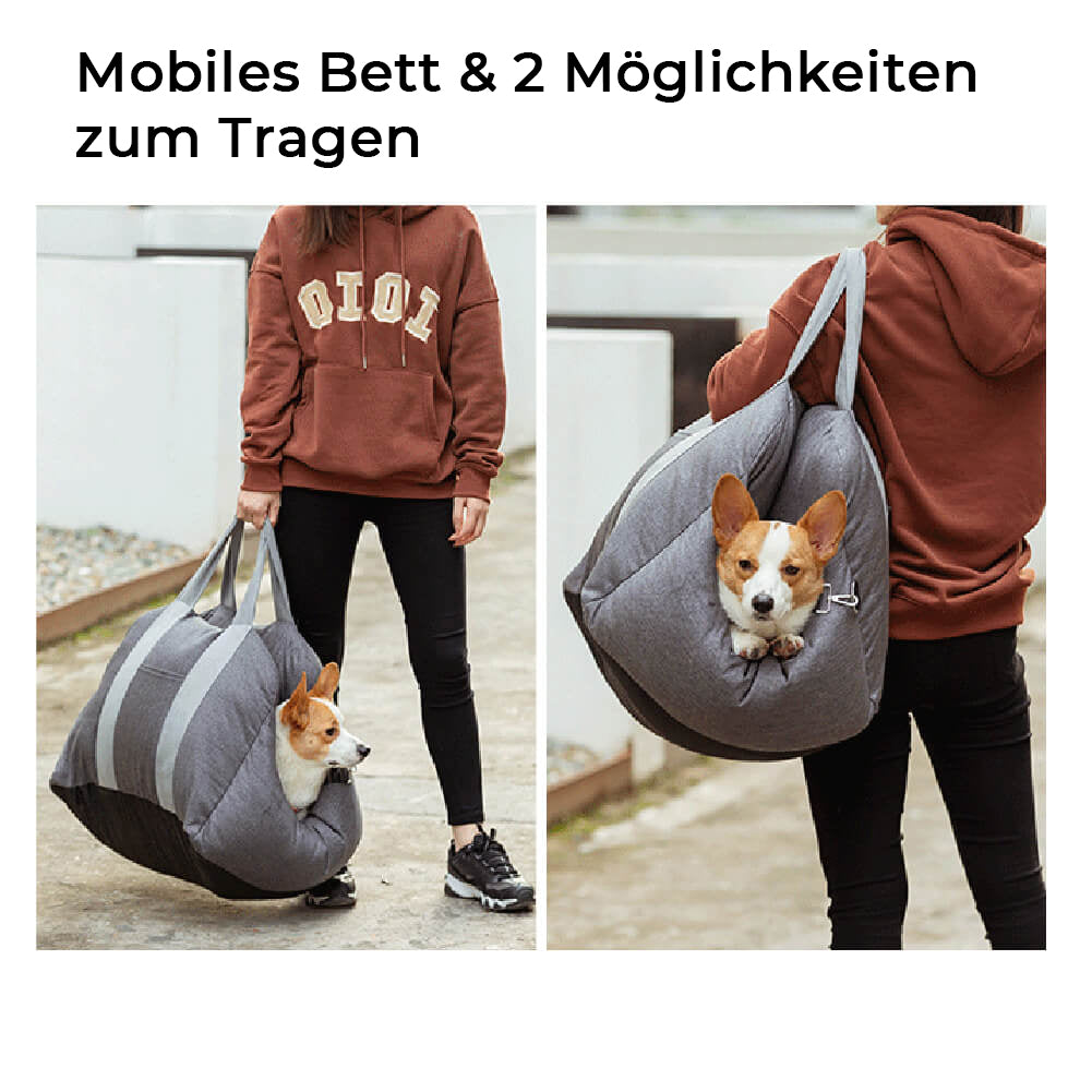 Hundeautositz, einfach zu installieren, für den sicheren Transport im Auto.