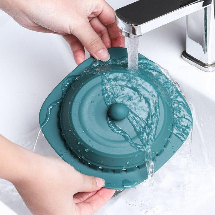 Flexibler Silikon Abflussfliege Schutz, verhindert Gerüche & Insekten aus dem Bodenabfluss. Für Hygiene.
