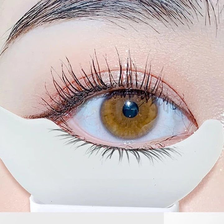 Silikon Mascara-Hilfe für präzises Auftragen ohne Verschmieren, saubere Wimpern & Augen-Make-up.
