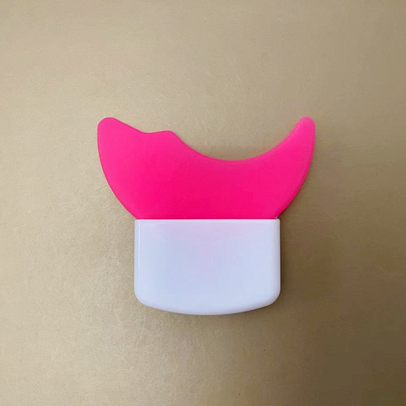 Silikon-Applikator für präzises Augen-Make-up, Mascara-Hilfe und Lidschatten-Schablone in Einem.