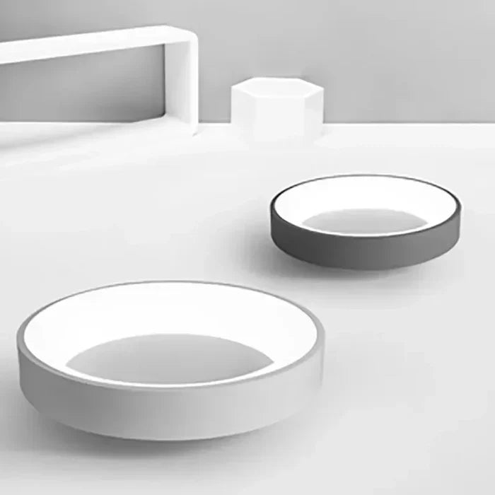 Design LED Deckenlampe skandinavisch, rund. Zeitlose Ästhetik und energieeffizientes Licht für Ihr Zuhause.