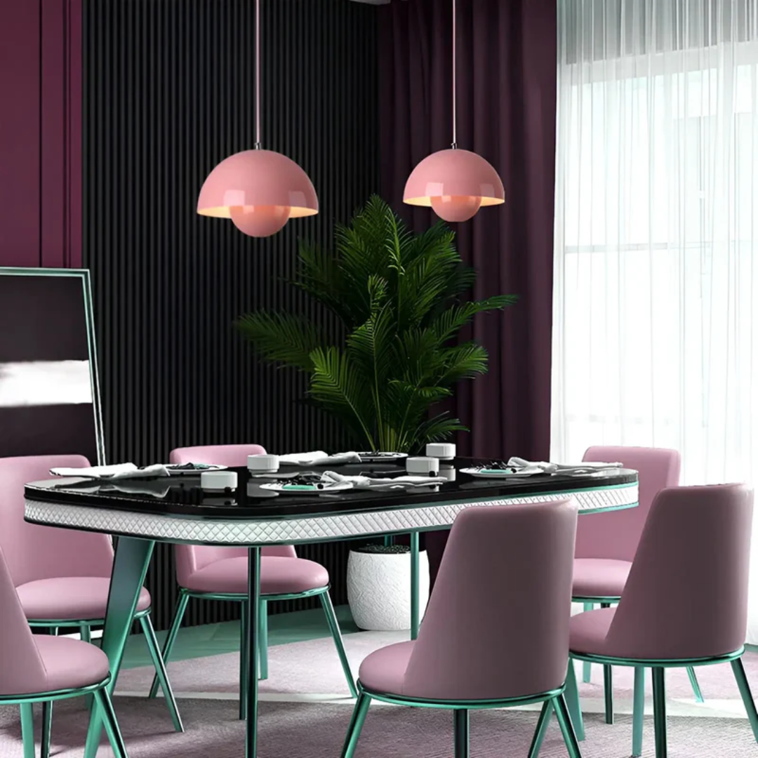 Hochwertige LED Hängeleuchte, skandinavisch für Schlafzimmer, Wohnzimmer oder Esszimmer.