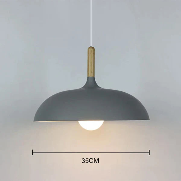 Zeitgemäße skandinavische LED-Hängeleuchte Vailora für ein stilvolles Zuhause. Elegante Innenbeleuchtung.